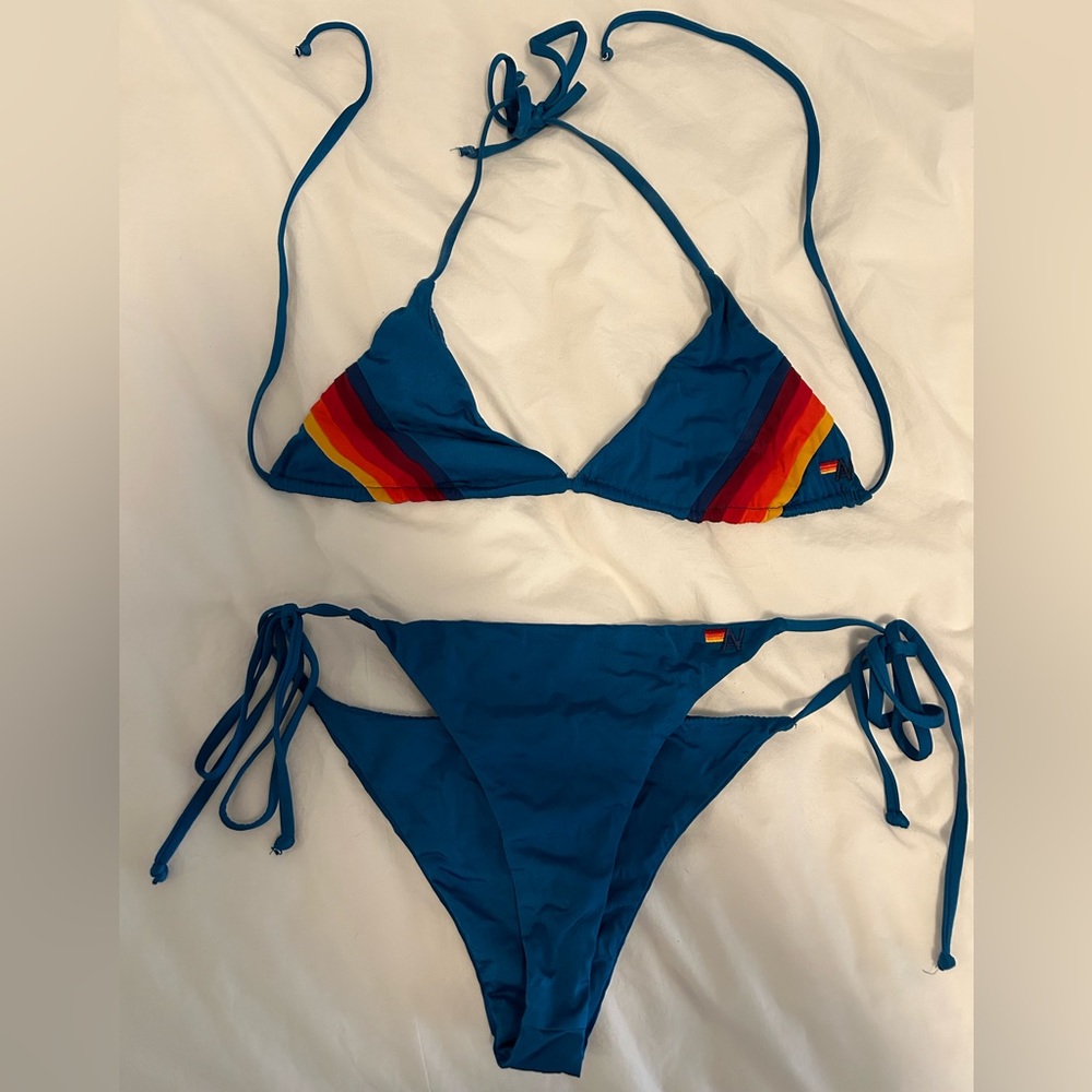 Aviator Nation Triangle Bikini